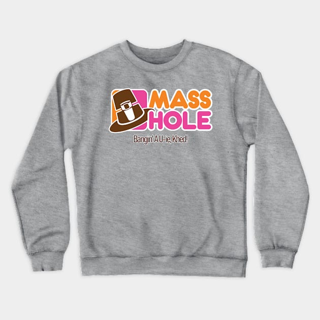 Bangin' A U-ie! Crewneck Sweatshirt by ModernPop